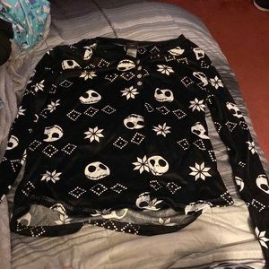 Jake the skeleton long sleeve shirt